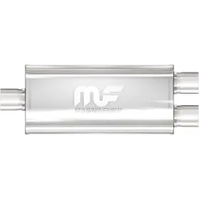 12138 Magnaflow Straight-through Performance Muffler 2.25 Inch Center/dual 5x14x8 Body