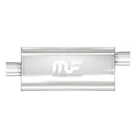 12224 Magnaflow Two 2 Muffler 2.00 Inch Inlet/2.00 Outlet 20 Length Stainless Steel