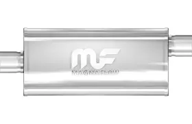 12229 Magnaflow Muffler Stainless Steel 5x8 14 3/3 Offset/center