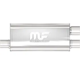 12266 Magnaflow 5x8 Inch Oval Offset/dual Stainless Muffler