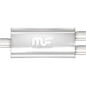 12298 Magnaflow 5x8 Inch Oval Center/dual Stainless Muffler