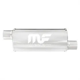 12636 Magnaflow Muffler 2.50 Inch Inlet/2.50 Outlet Stainless Steel Natural Each