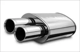 14815 Magnaflow Muffler - Street Series 2-1/4 In Center Inlet Dual 3