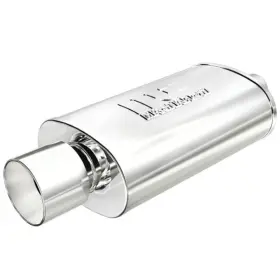 14832 Magnaflow High-flow Stainless Steel Muffler Oval 2.25 Inch Tip Ss Single/dual