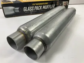 18125-2 Magnaflow 2 18125 Glasspack Steel Mufflers 2-1/4 Inch Inlet Outlet 22 L