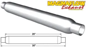 18145 Magnaflow Muffler - Glass Pack 2-1/4 In Center Inlet