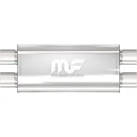 14468 Magnaflow Exhaust Products Stainless Muffler 2.5 Inch Dual/dual 5x8x18 Body