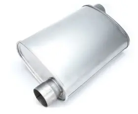R27696 Magnaflow Exhaust Systems - Aluminized Steel Oval Gray Muffler 2.5 Inch Offset Id