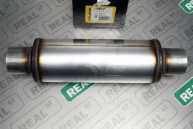 Mag-12867 Magnaflow Muffler Center 5 Inch Round 14 Body 20 Overall 3 Inlet Outlet 12867