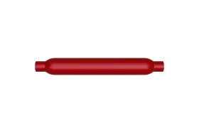 Mag-13129 Magnaflow Muffler Red Center 4 Inch Round Glasspack 22 Overall 3 In Out 13129