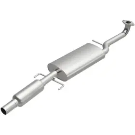 Bo1008592a3 Marinepartsdistributors New Oval Muffler Fits Mazda Tribute Gs 6 Cyl 3.0l By Bo1008592