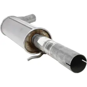 Bo105497-z8 Marinepartsdistributors New Aluminized Steel Resonator Fits Volkswagen Golf Gls 4 Cyl 1.8l By Bo105497