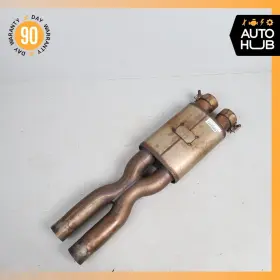 228235 Maserati 04-19 Quattroporte M139 Exhaust Mid Pipe Center Resonator Silencer 74k
