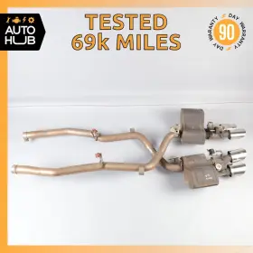 670009394 Maserati Quattroporte Sq4 M156 Exhaust Muffler Left And Right Side Set Oem 69k