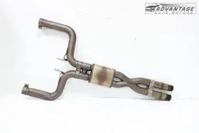 670009769 Maserati 2014-2019 Ghibli 3.0l Exhaust Center Resonator Mid Pipe X-pipe Oem