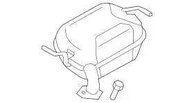 Ca22-40-100 Mazda Genuine Muffler