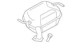 Cy01-40-100j Mazda Genuine Muffler