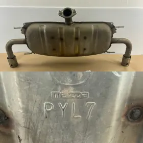 Pyl7-40-100b Mazda 2018-2022 Genuine Cx-5 Cx5 Exhaust Muffler Pipe Rear Oem
