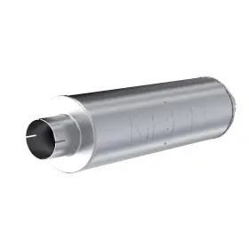 Gp120809 Mbrp Exhaust For Universal 3in Id Inlet/outlet 26in Single Al Mild Tone Muffler No