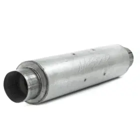 M1004a Mbrp Exhaust Universal Quiet Tone Muffler 4in Inlet/outlet 24in Body 6in Dia 30in Overal