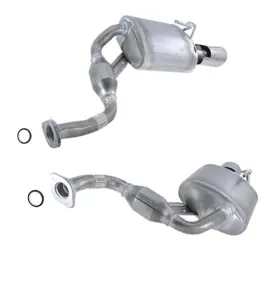 166296 Medallion Auto Parts Rear Left And Right Mufflers For Nissan Maxima 2009-2017