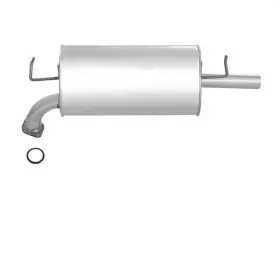 183462 Medallion Auto Parts Made In Usa Rear Muffler Oe Style With Gasket For Toyota Camry 2.2l 1997-2001