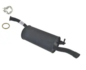 184935 Medallion Auto Parts Rear Muffler With Clamp And Gasket Fits For Scion Xb 1.5l 2004-2006