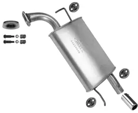 208254 Medallion Auto Parts Rear Muffler With Gasket And Hardware For Toyota Camry 2.5l Hybrid 2012-2017