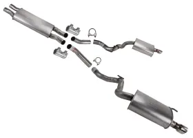 229340 Medallion Auto Parts For Ford Mustang 2015-2016 5.0l Rear Mufflers Dual Exhaust System Resonator