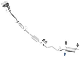 230347 Medallion Auto Parts For Mitsubishi Lancer 02-03 Catalytic Converter Resonator Pipe Muffler Hanger
