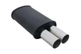 Megan Racing 788536923627 Exhaust Muffler M-dt Black
