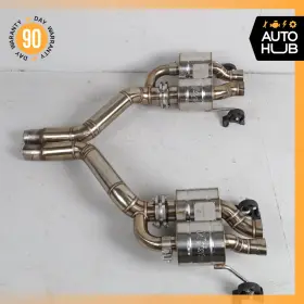 3w0120k Meisterschaft 13-17 Bentley Continental Gt 4.0l V8 Exhaust Mufflers Set