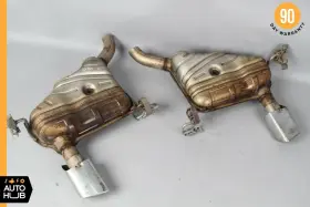 1644900116 Mercedes 07-09 X164 Gl450 Gl550 Exhaust Muffler Mufflers Left And Right Pipe Oem
