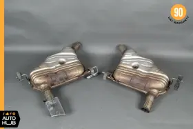 1644905115 Mercedes 07-09 X164 Gl450 Gl550 Exhaust Muffler Mufflers Left And Right Pipe Oem