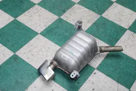 333-mercedes Mercedes Cut 12-15 Slk250 Lh Driver Left Rear Oem Exhaust Muffler Assembly Chrome Tip Oe