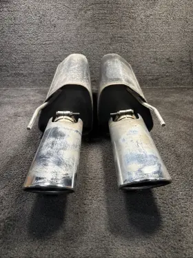 A2204902321 Mercedes A2204902221 2001 S55 Amg Rear Lh Rh Muffler Set Oem