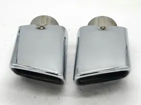 1644900127 Mercedes-benz 06-11 W164 Ml320 Gl450 Gl320 Exhaust Mufflers Muffler Tips Chrome Oem