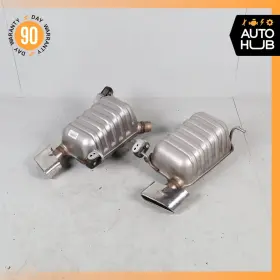 1724913401 Mercedes-benz 12-15 R172 Slk250 M271 Exhaust Muffler Mufflers Right And Left Set 49k