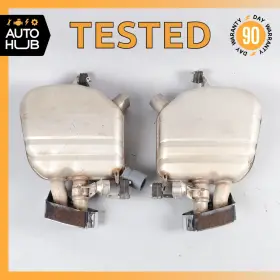 18307605457 Mercedes-benz 09-12 Bmw F04 750i Hybrid Exhaust Muffler Dual Tips Left And Right Side Set Oem