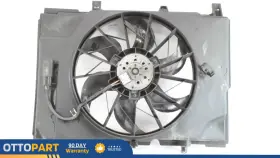 2025053555 Mercedes-benz 97-04 R170 Slk230 Slk320 Engine Cooling Fan Shroud Motor Assembly Oem