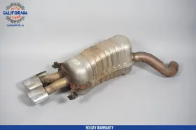 2034912701 Mercedes-benz 06-09 W209 Clk350 Amg Sport Rear Exhaust Muffler Dual Tips Oem