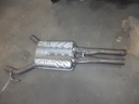 2048608001 Mercedes-benz Center Exhaust Muffler Resonator 07-11 W221 S550