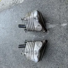 2054900901 Mercedes-benz 2016 W205 C63 S Amg Sedan Rear Right And Left Exhaust Muffler Pair