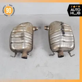 2074902621 Mercedes-benz 10-11 W207 E550 Exhaust Muffler Mufflers Right And Left Set Oem