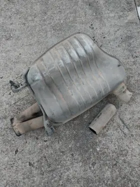 2074910401 Mercedes-benz 12-14 W204 C250 Rear Exhaust Muffler End Back Section Assembly