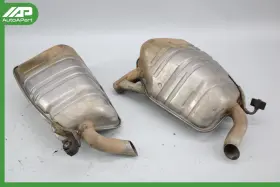 2114911001 Mercedes-benz 03-06 W211 E500 E350 Exhaust Muffler Quad Tips Left And Right Set Oem