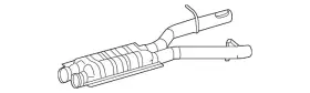 212-491-36-01 Mercedes-benz Genuine Center Pipe