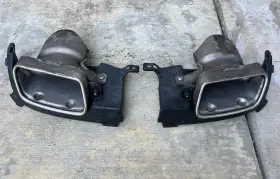 2128800103 Mercedes-benz 10-18 W212 E350 E550 Rear Exhaust Muffler Tip Support Bracket 4pcsoem