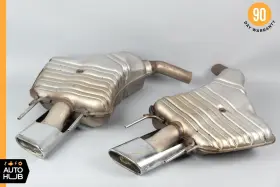 2164910300 Mercedes-benz 07-10 W216 Cl550 Left And Right Exhaust Muffler Mufflers Tips Oem