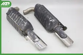 2204912500 Mercedes-benz 03-06 W220 S600 Cl600 Exhaust Muffler Quad Tips Left And Right Oem